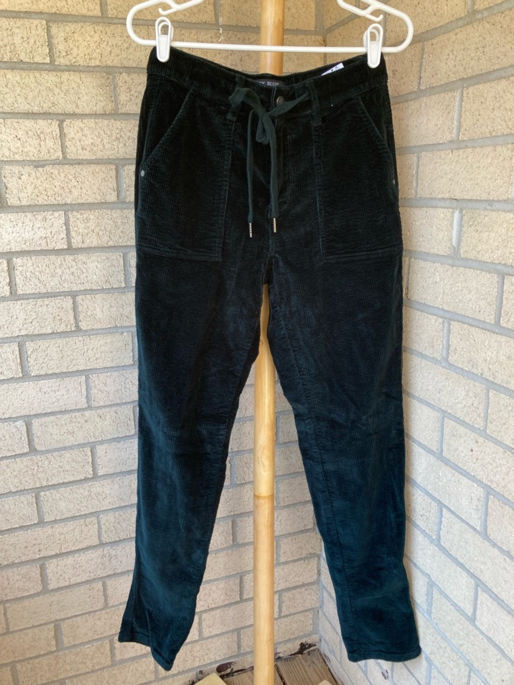 Judy Blue Green Corduroy Jogger Cotton Jeans Size 5 27 - Picture 9 of 17
